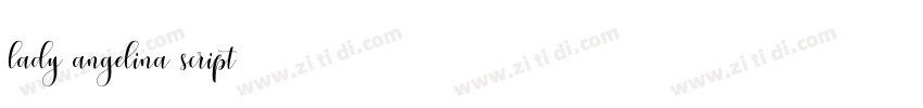 lady angelina script字体转换 lady angelina script字体转换